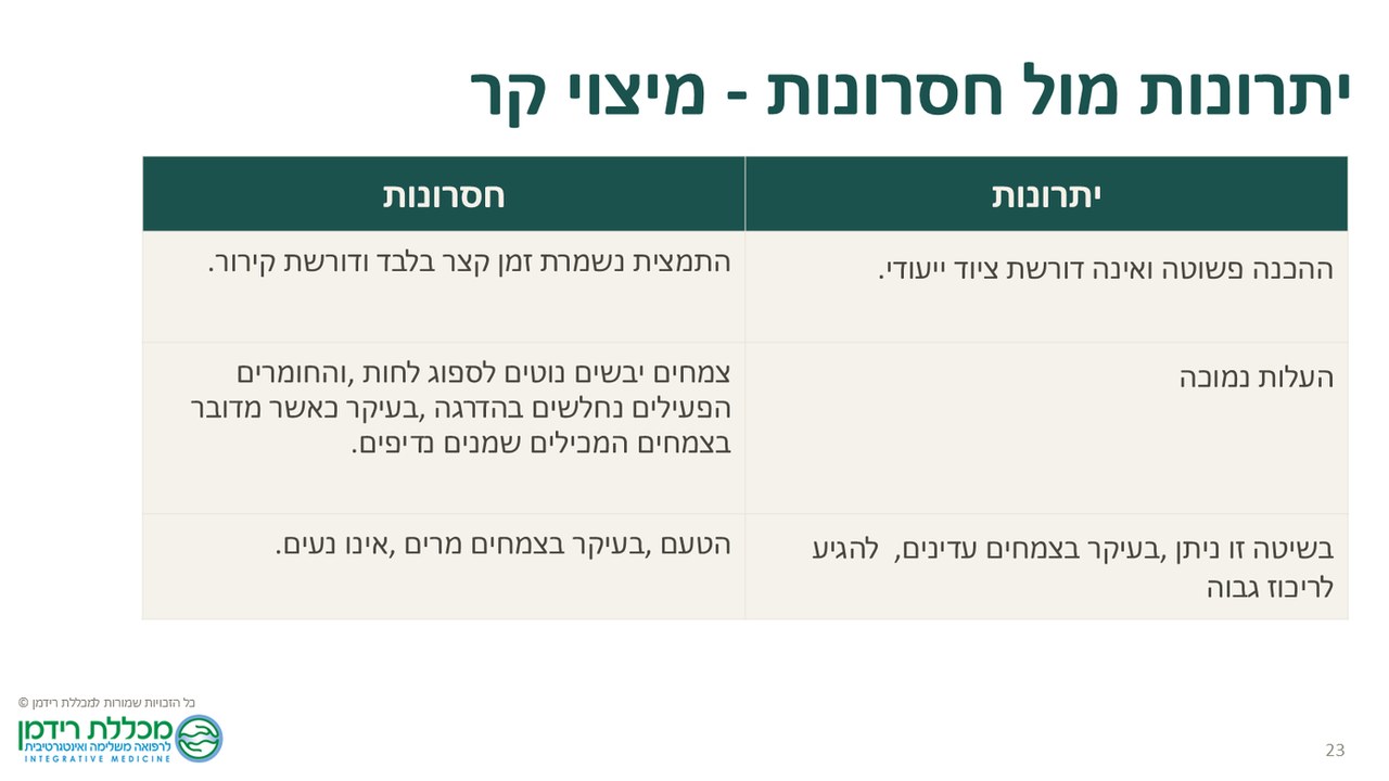 טבלה אחרי - אותן עמודות בצבעים ובמסגרות חדשים